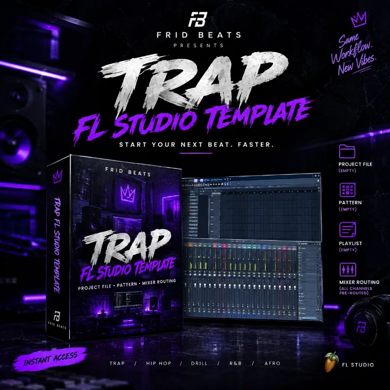FL Studio Trap Template - Pro Mixing artwork